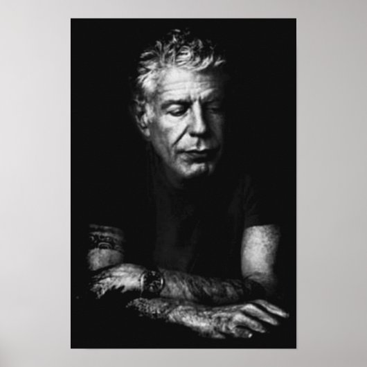 Anthony Bourdaim Poster (Voorkant)