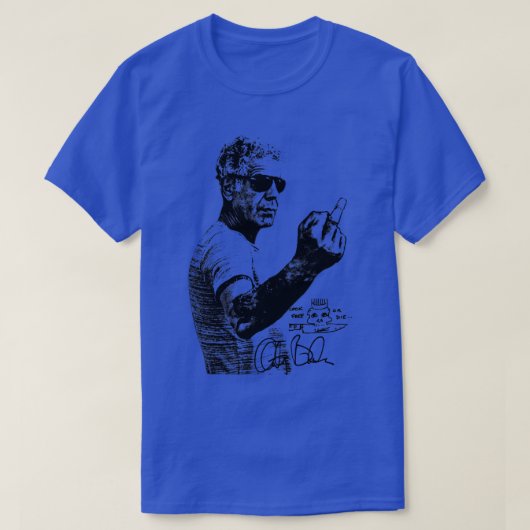 Anthony Bourdain Classic Mok T-shirt (Design voorkant)