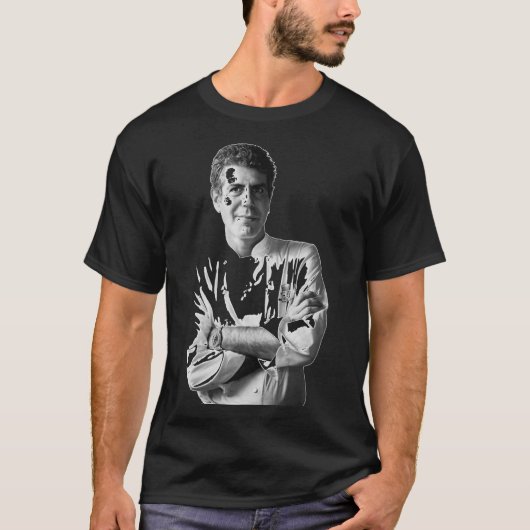 Anthony Bourdain Classic T-Shirt (Voorkant)