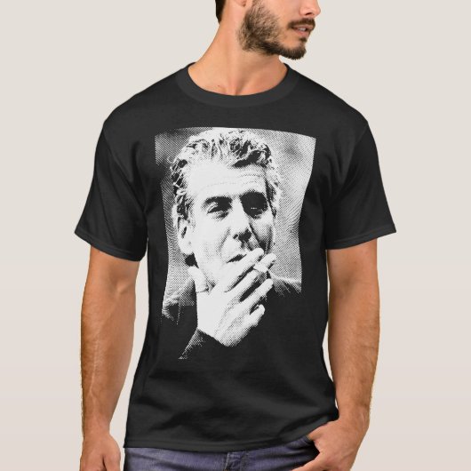 Anthony Bourdain Smoking T-shirt (Voorkant)