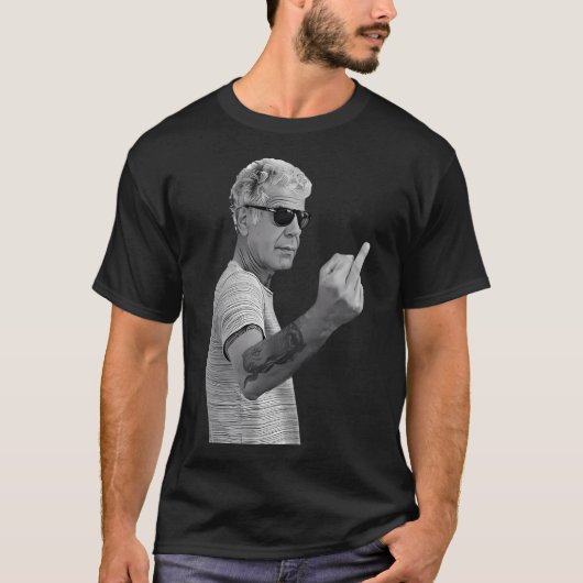 Anthony Bourdain T-shirt (Voorkant)