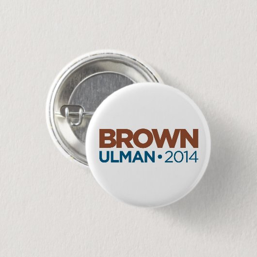 Anthony Brown Button (Voorkant /achterkant)