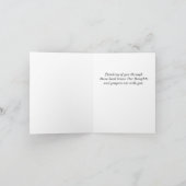 Anthony Chapel Cross Kaart Sympathie Card (Binnen)