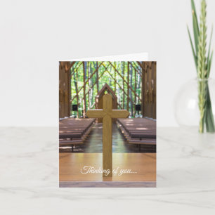 Anthony Chapel Cross Kaart Sympathie Card