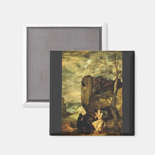 Anthony de Grote en Paul van Thebes Magneet (Voorkant / Achterkant)