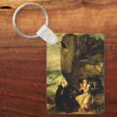 Anthony de Grote en Paul van Thebes Sleutelhanger (Voorkant)