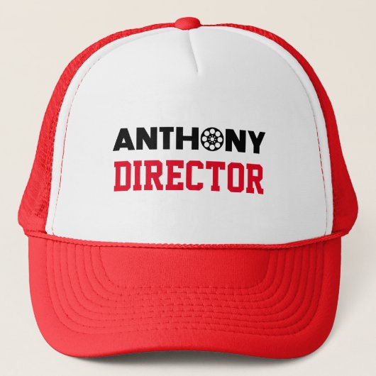 Anthony Director Trucker Hat Pet (Voorkant)