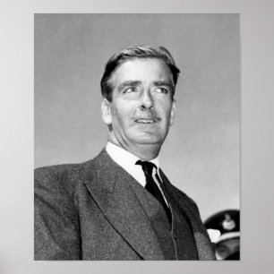 Anthony Eden Portrait - Conferentie van Potsdam 19 Poster