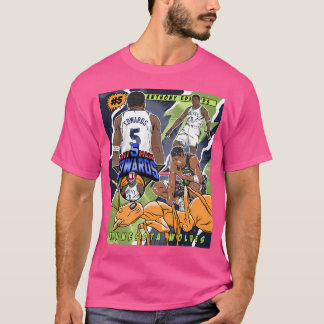 Anthony Edwards Cartoon Style Comic Hoesje Style T-shirt