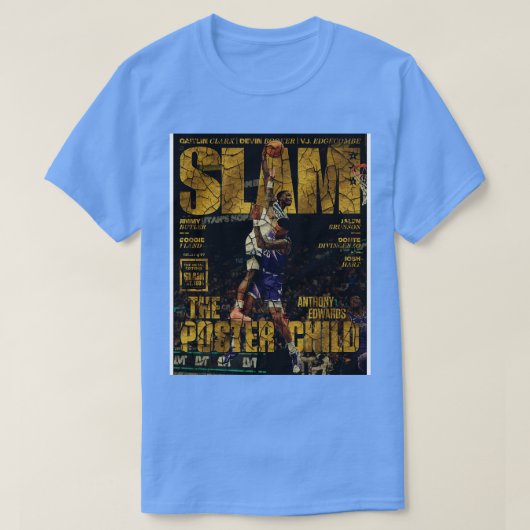  Anthony Edwards T-shirt (Design voorkant)