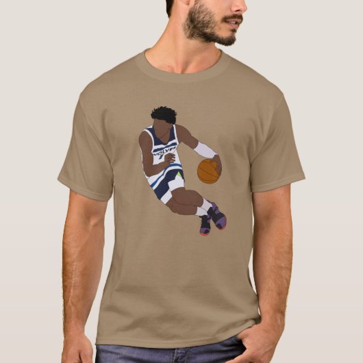 Anthony Edwards T-shirt (Voorkant)