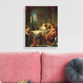 Anthony en Cleopatra Canvas Afdruk (Insitu (Woonkamer))