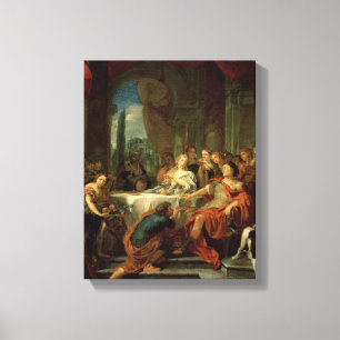 Anthony en Cleopatra Canvas Afdruk