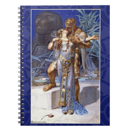 Anthony en Cleopatra Liefde Klassieker Notitieboek (Voorkant)