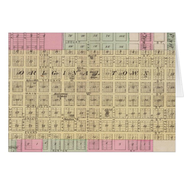 Anthony, Harper County, Kansas (Voorkant Horizontaal)