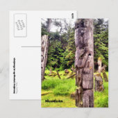 Anthony Island, Ninstints Briefkaart (Voorkant / Achterkant)