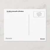 Anthony Island, Ninstints Briefkaart (Achterkant)
