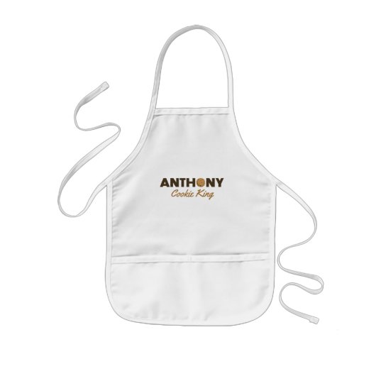 Anthony koekie King Kinder Schort (Voorkant)