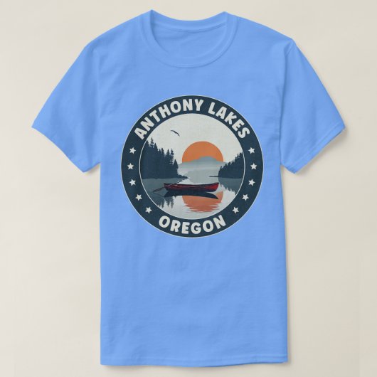 Anthony Lakes Oregon zonsondergang T-shirt (Design voorkant)