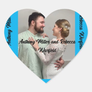 Anthony Miller en Rebecca Warfield Sticker
