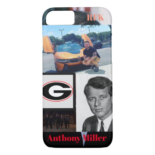 Anthony Miller en RFK iPhone/iPad Case (Achterkant)