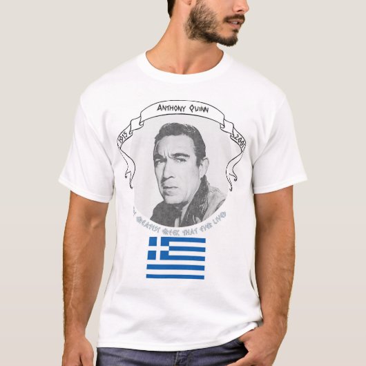 Anthony Quinn Greek T-Shirt (Voorkant)
