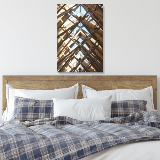 Anthony Skylights Canvas Afdruk (Insitu (Slaapkamer))