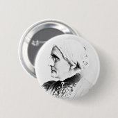 Anthony ~ Susan B. Woman Suffrage Leader Ronde Button 5,7 Cm (Voorkant /achterkant)