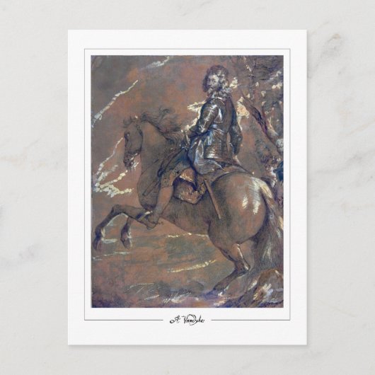 Anthony van Dyck #136 - Kunstkaart Briefkaart (Voorkant)
