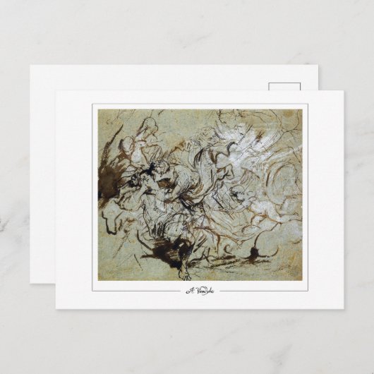 Anthony van Dyck #17 - Fine Art Briefkaart (Voorkant / Achterkant)