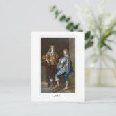 Anthony van Dyck #285 - Kunstmatig Briefkaart (Staand voorkant)