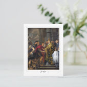 Anthony van Dyck #342 - Kunstpostkaart Briefkaart (Staand voorkant)