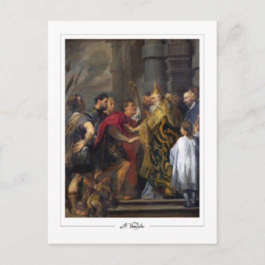 Anthony van Dyck #342 - Kunstpostkaart Briefkaart (Voorkant)