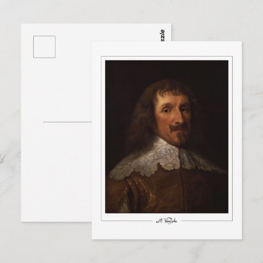 Anthony van Dyck #350 - Kunstmatig Briefkaart (Voorkant / Achterkant)