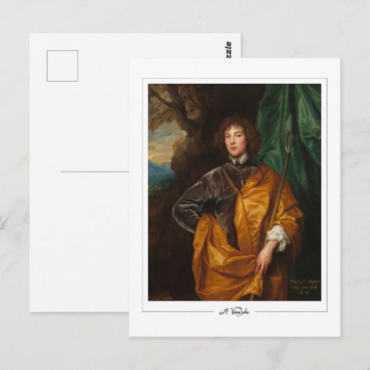 Anthony van Dyck #433 - Kunstmatig Briefkaart (Voorkant / Achterkant)