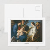 Anthony van Dyck #449 - Kunstmatig Briefkaart (Voorkant / Achterkant)