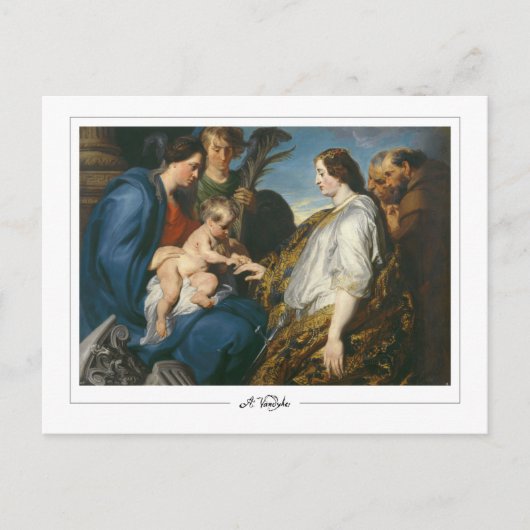 Anthony van Dyck #449 - Kunstmatig Briefkaart (Voorkant)