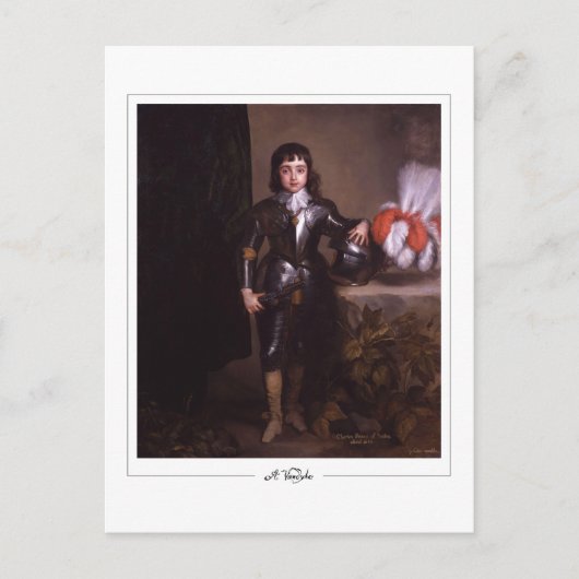 Anthony van Dyck #483 - Kunstansichtkaart Briefkaart (Voorkant)