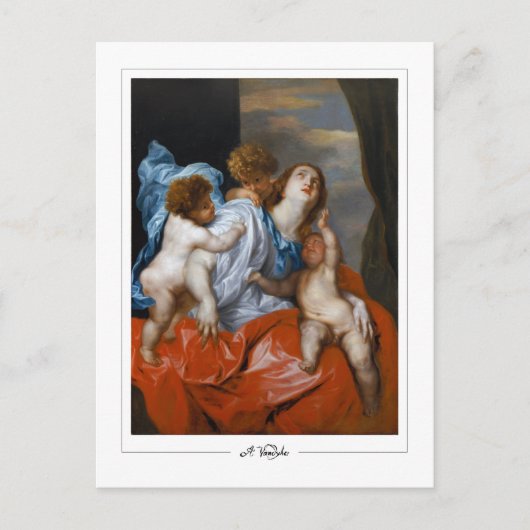 Anthony van Dyck #603 - Fine Art Briefkaart (Voorkant)