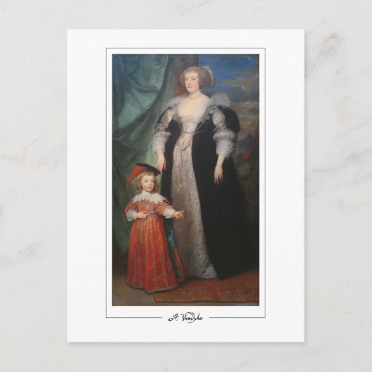 Anthony van Dyck #627 - Kunstkaart Briefkaart (Voorkant)