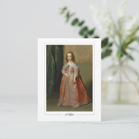 Anthony van Dyck #680 - Kunstmatig Briefkaart (Staand voorkant)