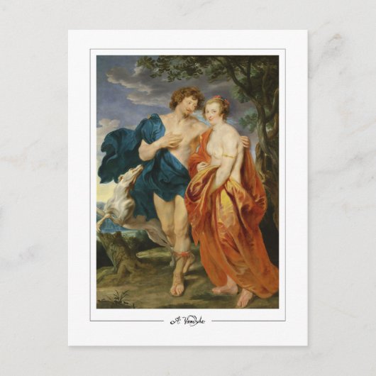 Anthony van Dyck #703 - Kunstansichtkaart Briefkaart (Voorkant)
