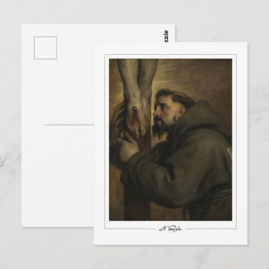 Anthony van Dyck #738 - Kunstkaart Briefkaart (Voorkant / Achterkant)