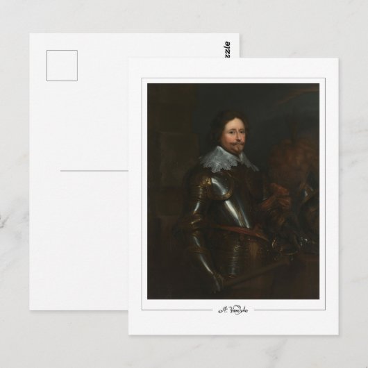 Anthony van Dyck #798 - Fine Art Briefkaart (Voorkant / Achterkant)