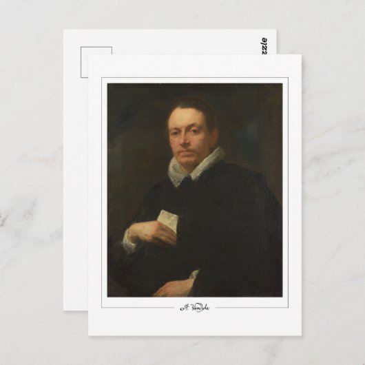 Anthony van Dyck #832 - Kunstmatig Briefkaart (Voorkant / Achterkant)