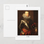 Anthony van Dyck #835 - Kunstkaart Briefkaart (Voorkant / Achterkant)