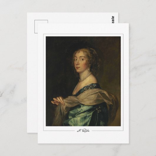 Anthony van Dyck #847 - Kunstmatig Briefkaart (Voorkant / Achterkant)