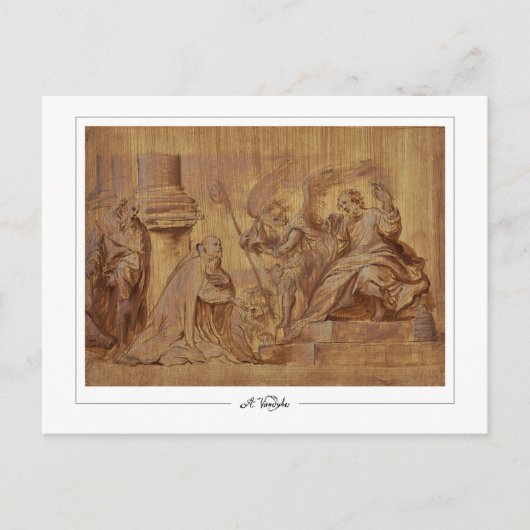 Anthony van Dyck #889 - Kunstmatig Briefkaart (Voorkant)