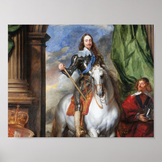 Anthony Van Dyck - Charles I Poster (Voorkant)
