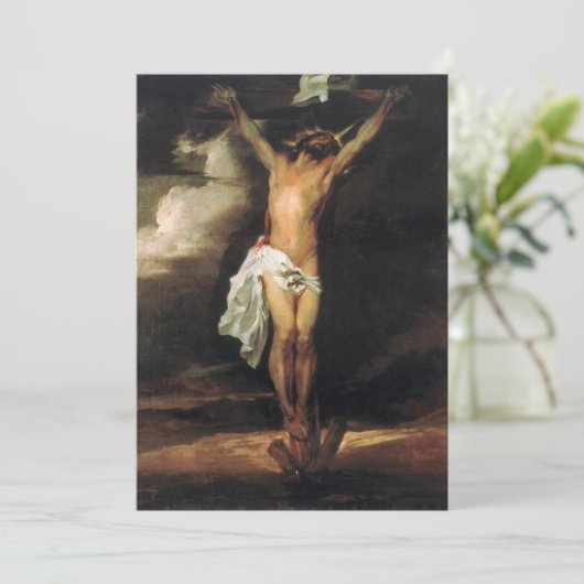 Anthony van Dyck - Crucifixion Kaart (Staand voorkant)